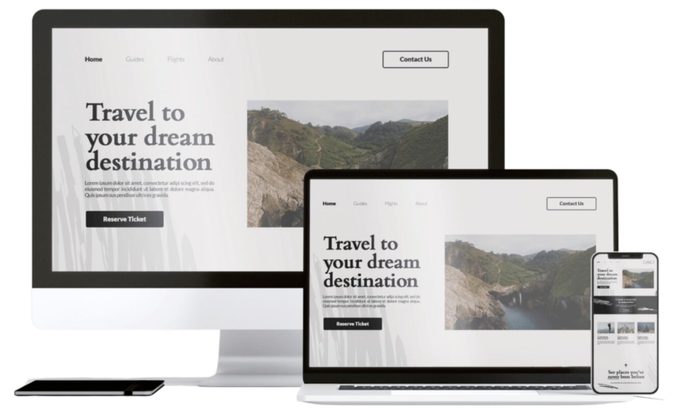 Landing page Check